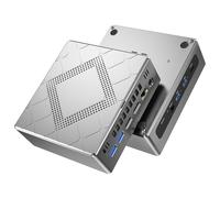 NiPoGi CK10 Mini PC i5-11320H (fino a 4,5 GHz), 16 GB RAM 512 GB M.2 SSD Mini Desktop Computer, supporta 3 schermi 4K UHD/WiFi 5/BT 4.2 per ufficio/scuola