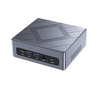 NiPoGi CK10 Mini PC Ιntel Core i5 12450H (8C/12T, fino a 4,4GHz),16GB DDR4 512GB M.2 NVMe PCle3.0 SSD Mini Computer Desktop WiFi 6,BT 5.2, 2xHDMI+VGA 4K Triple Display,Micro PC per Casa/Ufficio/Affari