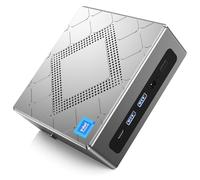 NiPoGi CK10 Mini PC Ιntel Core i5 12450H (8C/12T, fino a 4,4GHz),16GB DDR4 512GB M.2 NVMe PCle3.0 SSD Mini Computer Desktop WiFi 6,BT 5.2, 2xHDMI+VGA 4K Triple Display,Micro PC per Casa/Ufficio/Affari