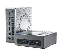 NiPoGi Mini PC Ιntel Core i5-12450H(fino a 4,40 GHz), 16GB DDR4 512GB M.2 NVMe SSD Mini Computer Desktop, Ιntel UHD Grafica 1.20 GHz, WiFi 6, BT 5.2, 2X HDMI+VGA 4K Triplo Display per Aziende/Uffici