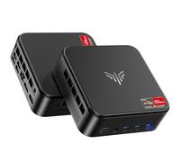 NiPoGi E3B AMD Ryzen 7 7730U, 16GB DDR4 512GB SSD Mini Desktop Computer, AMD Radeon Graphics, 4K@60Hz Triplo Display DP+HDMI+Type-C/WiFi 6/BT5.2 Micro Gaming PC