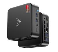 NiPoGi E3B Mini PC 32GB DDR4 1TB SSD, AMD Ryzen 7 5700U (fino a 4,3 GHz, 8C/16T) Mini Desktop Computer per Ufficio/Home Theatre/Riunioni【Wifi 6/ Bluetooth5,2/ DP+HDMI/USB-C】