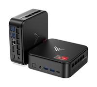 NiPoGi E3B Mini PC, AMD Ryzen 7 7730U (fino a 4,5 GHz) 16 GB DDR4 512 GB SSD, Micro Desktop Computer con Radeon Graphics Support DP+HDMI-Type-C 4K per ufficio, riunioni, affari, home cinema