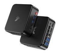 NiPoGi E3B Mini PC di ΑΜD Ryzen 5 7430U (Max 4.3GHz, 6C/12T, migliore di 5500U/5650U/5675U), 16GB RAM/512GB SSD, Mini Desktop Studio, WiFi 6/BT 5.2/4K Triplo Display/VESA Supportato