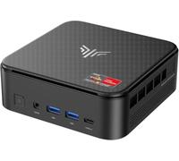 NiPoGi E3B Mini PC di ΑΜD Ryzen 5 7430U (Max 4.3GHz, 6C/12T, migliore di 5500U/5650U/5675U), (16+16) GB RAM/1TB SSD, Mini Desktop Studio, WiFi 6/BT 5.2/4K Triplo Display/VESA Supportato