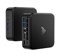 NiPoGi E3B Mini PC di ΑΜD Ryzen 5 7430U (Max 4.3GHz, 6C/12T, migliore di 5500U/5650U/5675U), 32GB RAM/512GB SSD, Mini Desktop Studio, WiFi 6/BT 5.2/4K Triplo Display/VESA Supportato