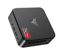 NiPoGi E3B Mini PC AMD Ryzen 5 7530U (Meglio di 7430U,4.5 GHz) W-11 Pro 16 GB RAM/1TB M.2 SSD, Triplo Display 4K@60Hz(DP 1.4+HDMI 2.0+Type-C) WiFi6,BT5.2/RJ45