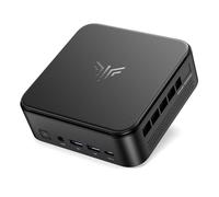 NiPoGi E3B Mini PC АMD Ryzen Embedded V2748 (4,3 GHz, meglio del 5825U) 16GB DDR4 512GB M.2 SSD, Mini Computer con W11 PRO | 4K Triplo | WiFi 6 | BT5.2 per Multitasking, Montaggio Video, Home Cinema