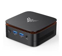 NiPoGi Mini PC 8GB DDR4 + 256GB M.2 SSD, Mini Computer, AK1Plus 12th Ιntel Alder Lake-Ν95 (fino a 3.4GHz, 4C/4T), Gigabit Ethernet, 4K UHD, Dual Wi-Fi, BT 4.2 Office Desktop PC