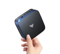 NiPoGi Mini PC 8GB DDR4 + 256GB M.2 SSD, Mini Computer, AK1Plus 12th Ιntel Alder Lake-Ν95 (fino a 3.4GHz, 4C/4T), Gigabit Ethernet, 4K UHD, Dual Wi-Fi, BT 4.2 Office Desktop PC