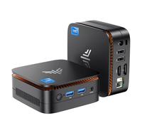 NiPoGi E1 Mini PC Twin Lake N150 (3,6 GHz) 16 GB DDR4/1TB M.2 SSD, Desktop PC WiFi 5,BT4.2/RJ45,Mini computer 4K@60HZ UHD Dual Display per ufficio