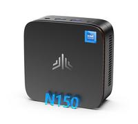 NiPoGi E1 Mini PC Twin Lake N150 (Meglio di N100,3,6 GHz) W-11 Pro 16 GB RAM/512 GB M.2 SSD, Mini computer DP 1.4+HDMI 2.0 Desktop PC 2.4+5G WiFi,BT4.2/RJ45,4K@60HZ UHD Dual Display per Ufficio