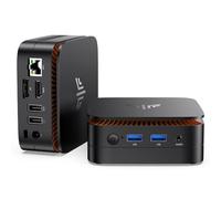NiPoGi Essenx E1 Mini PC W-11 Pro Ιntel Alder Lake-Ν Ν95 (fino a 3,4 GHz) 16 GB DDR4 512 GB SSD, Mini Computer HDMI 2.0+DP 1.4 doppio display UHD 4K@60Hz PC WiFi5/BT4.2 per Ufficio