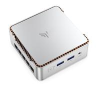 NiPoGi Essenx E2 Mini PC Twin Lake N150 (Meglio di N100/N97,3,6 GHz) W-11 Pro,16GB DDR4 256GB M.2 SSD Mini Computer Desktop 4K@60Hz Dual Display,HDMI 2.0, DP, WiFi,BT, Micro PC per Scuola, Ufficio