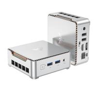 NiPoGi Essenx E2 Mini PC W-11 Pro,Ιntel Alder Lake-Ν95 (fino a 3,4 GHz,),16GB DDR4 512GB M.2 SSD Mini Computer 4K@60Hz Dual Display,HDMI 2.0, DP, WiFi,BT, Micro PC per Scuola/Ufficio/Affari