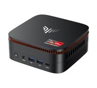 NiPoGi H1 Mini PC W-11 ΑΜD Ryzen 7 6800H (Max 4.7GHz, 8C/16T) 16GB DDR5 4800MHz/512GB M.2 NVMe SSD, Mini PC Desktop per Aziende DP2.0+HDMI 2.0+Type-C 4K Triplo Display/WiFi 6/BT 5.2/VESA Supportato