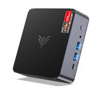 NiPoGi АMD Mini PC Ryzen 9 6900HX (Fino a 4,9 GHz),32GB DDR5 4800MHz/1TB NVME SSD Mini Computer W-11 Pro,4K@60Hz Quad-Screen-Display USB4+Type C+HDMI*2,Wifi6/BT5.2, АMD Micro Gaming PC