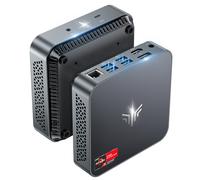 NiPoGi Mini PC, AMD Ryzen 7 5700U (Fino a 4.3GHz, 8C/16T),16GB DDR4 512GB SSD Mini Desktop Computer per Ufficio,Cinema in casa,Business, Wifi 6/Bluetooth 5.2/DP+HDMI/USB-C