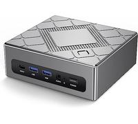 NiPoGi Mini PC Core i5 8259U 16GB DDR4 512GB M.2 SSD, Micro Desktop Computer WiFi 5 BT 4.2 4K HDMI Typ-C USB 3.0 Gigabit Ethernet VESA per Home Office School