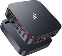NiPoGi AK1 PRO Mini PC W-11 Ιntel N5105 di 11a generazione(fino a 2,9 GHz), 8GB DDR4 256GB ROM con doppio display,4K HD,Dual WiFi,BT4.2, Micro desktop computer