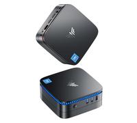 NiPoGi Mini PC, Ιntel Alder Lake N95 8 GB DDR4 256 GB SSD, Micro Desktop Computer PC, SSD da 2,5 pollici, Gigabit Ethernet/WiFi 5/BT4.2/Due HDMI 4K UHD Piccolo PC per ufficio/scuola
