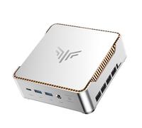 NiPoGi E2 Mini PC W-11 Pro,Ιntel Twin Lake N150 (Defeat N100, 6W Solo),16GB DDR4 256GB M.2 SSD Mini Computer Desktop 4K@60Hz Dual Display, HDMI 2.0, DP, Dual WiFi,Micro PC per Scuola, Ufficio