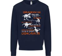 Nipote Sei Il Mio Dinosaurio Preferito Uomo Felpa Maglione