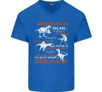 Nipote Sei Il Mio Dinosauro Preferito Maglietta In Cotone A V