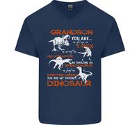 Nipote Sei Il Mio Dinosauro Preferito Maglietta In Cotone A V