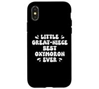 Nipote Zio Famiglia Ossimoro retro Custodia per iPhone X/XS