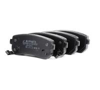 NIPPARTS J3610512 Kit pastiglie freni Posteriore per HYUNDAI ix35 (LM, EL, ELH)
