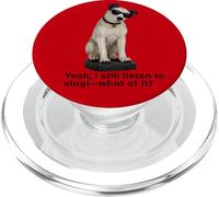 Nipper il cane RCA con sfumature cool retrò musica icona arte PopSockets PopGrip per MagSafe