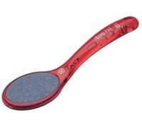 nippes - Raspa in ceramica rossa | Piedino per calli in ceramica | Doppio lato | grossolano e fine | Rimozione calli per i piedi | cura dei piedi