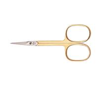 Nippes Solingen Forbici per cuticole, placcate oro 1 pz