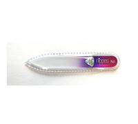 nippes Solingen Lima per unghie in vetro arcobaleno piccola viola 1 St