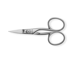 Nippes Solingen Solingen, forbici per manicure/pedicure, in acciaio inox, 9 cm di lunghezza, per unghie e piedi, forbici per unghie in Solingen, Made in Germany 124R