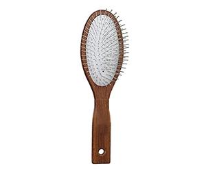 nippes Solingen Spazzola per capelli pneumatica | I perni in metallo scivolano attraverso i capelli e aiutano a risolvere nodi e grovigli, spazzolatura precisa e uniforme | grande, ovale