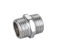 NIPPLE DIRITTO MM IN OTTONE CROMO IBP 3/4"