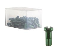 Nippli In Lega DT Swiss 2.0 X 12Mm Verde Scatola Di 100