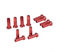 Nippli per raggi in rame, multicolore, confezione da 50, 14 mm, 14 g (rosso (50 pezzi)