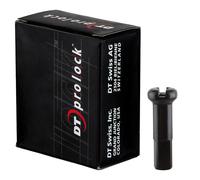 Dt Swiss Standard Pro Lock Anodized Bike Nipples 100 Units Argento 2.0 x 16 mm