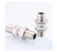 Nipplo esagonale, connettore con filettatura masch 304 Stainless Steel Hex Nipple Weld Union Male BSP Thread Connector Multiple Sizes(120mm)