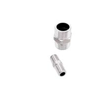 Nipplo esagonale, connettore con filettatura masch Stainless Steel Hex Nipple Male Thread Connector BSP NPT Water Oil Air Multiple Sizes(2")