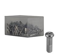 Nipplo In Ottone DT Swiss 2.0 X 14Mm Argento Scatola Di 100