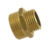 Nipplo ottone ridotto doppio maschio 26x34-15x21 | Boutté