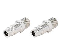 Nipplo per aria compressa Con filettatura esterna(1/4”), BGS, 3222-1 (Confezione da 2)