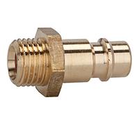 Nipplo per raccordi NW 7,2 - NW 7,8 / ottone liscio / filettatura esterna