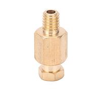 Nipplo per tubi in ottone Adattatore per raccordo filettato diritto di resistenza industriale per sistemi HVAC idraulici ad alta pressione Tubi in nylon rame e alluminio (PD406)