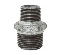 Nipplo ridotto in ghisa zincata 1" Maschio x 3/4" Maschio GEBO 245-26G