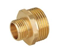 Nipplo ridotto per tubi IBP M/M 1 1/4 x 1 pollice in ottone 8245 M10008000